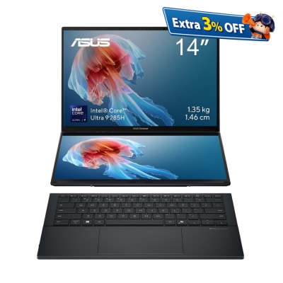 ASUS 华硕 Zenbook Duo (2025) UX8406CA 手提电脑