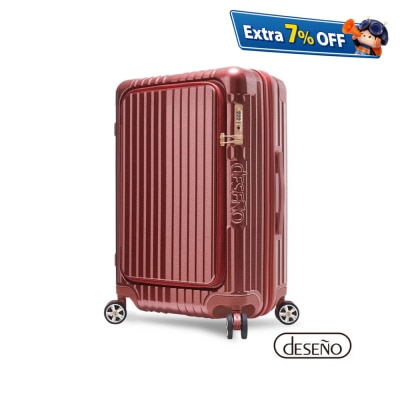 Deseno D2450F Front-opening Expandable Suitcase