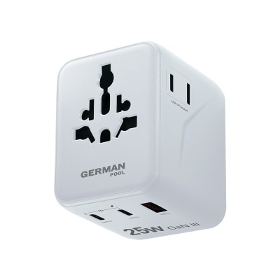 GERMAN POOL 德国宝 25W MINI GaN III旅行充电插座