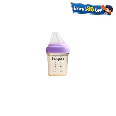 Hegen PCTO™ PPSU多功能寬口奶瓶 150ml / 5oz 紫色