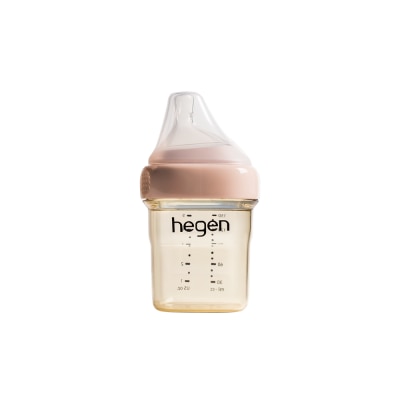 Hegen PCTO™ PPSU多功能宽口奶瓶 150ml / 5oz 粉红色