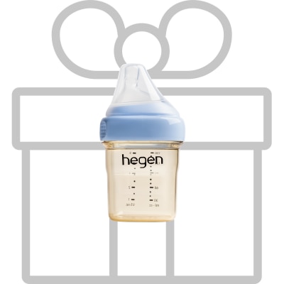 Hegen - PCTO™ PPSU多功能寬口奶瓶 150ml / 5oz 藍色