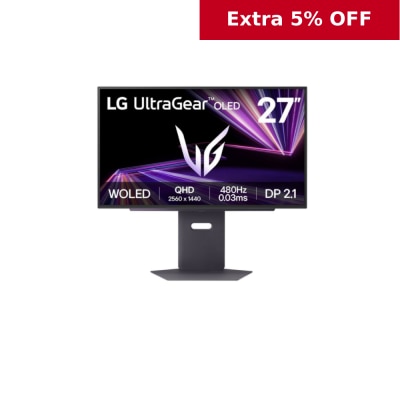 LG 樂金 UltraGear™ 27GX790A-B 27" QHD OLED 480Hz 電競顯示屏