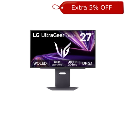 LG 樂金 UltraGear™ 27GX790A-B 27" QHD OLED 480Hz 電競顯示屏