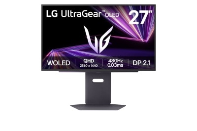 LG 乐金 UltraGear™ 27GX790A-B 27" QHD OLED 480Hz 电竞显示屏