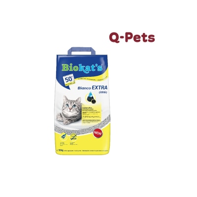 Biokat's 天然活性炭除味貓用粘土砂10kg