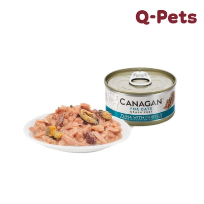 Canagan 吞拿青口主食貓罐頭75g