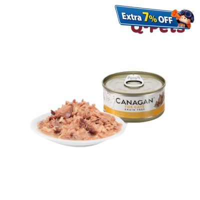 Canagan 吞拿雞肉主食貓罐頭75g