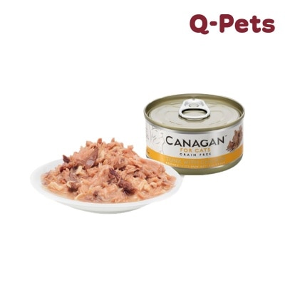 Canagan 吞拿鸡肉主食猫罐头75g