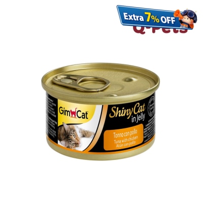Gimcat SHINYCAT JELLY TUNA + CHICKEN 70G