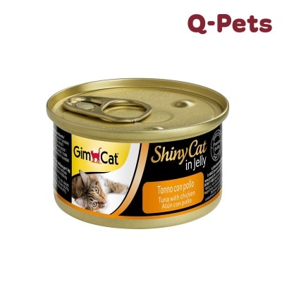 Gimcat SHINYCAT JELLY TUNA + CHICKEN 70G