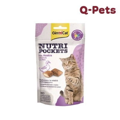 Gimcat NUTRI POCKETS WITH DUCK 60G