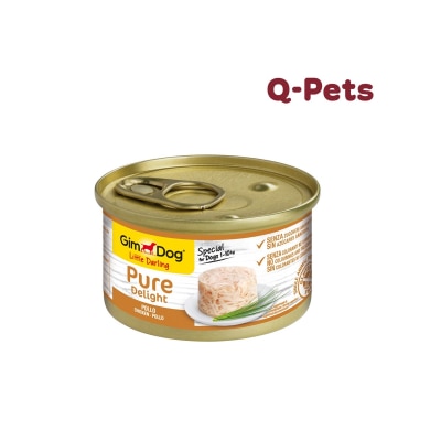 Gimdog 纯悦小型犬配方鸡肉罐头85g