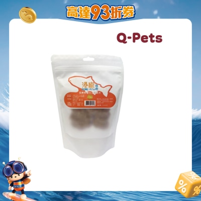 Kong Pets - 风干亚麻籽芝士三文鱼片40g