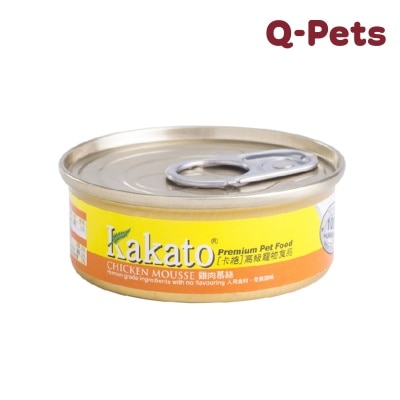 Kakato 鸡肉慕丝猫狗罐头40G