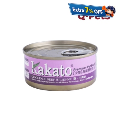 Kakato Chicken & Beef Julienne 70g
