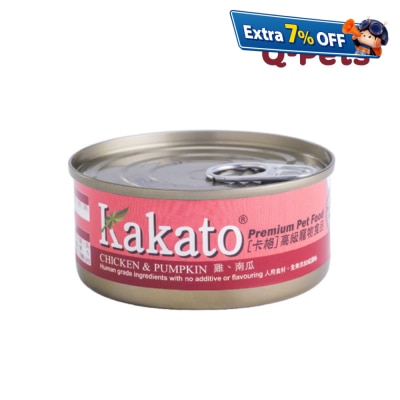 Kakato Chicken & Pumpkin 70g