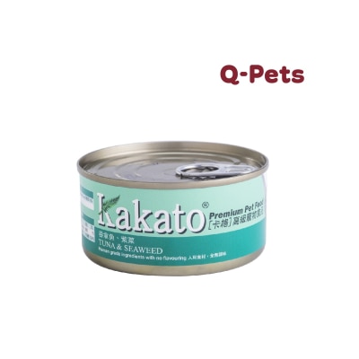 Kakato 吞拿魚紫菜貓狗罐頭 170G image