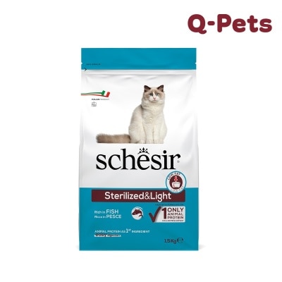 Schesir Cat Sterilized Fish 1,5 Kg.