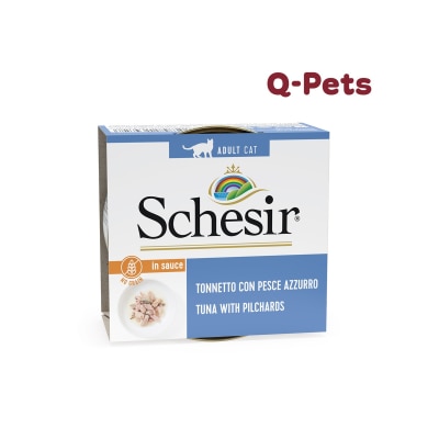 Schesir 吞拿沙丁魚濃湯貓主食罐70g