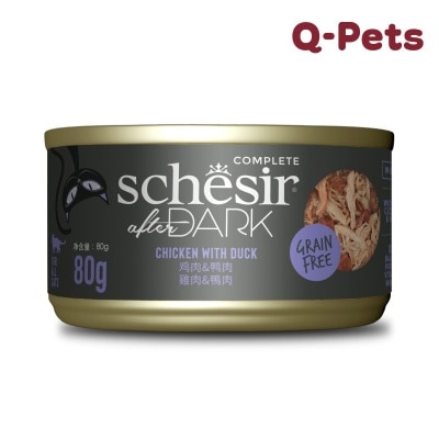Schesir 雞肉&鴨肉貓用全階段主食罐80g