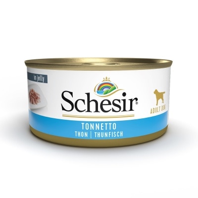 Schesir 全天然吞拿魚狗罐頭150g