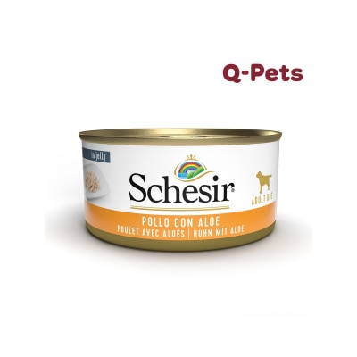 Schesir Chicken fillets with Aloe Jelly Type for dog 150g