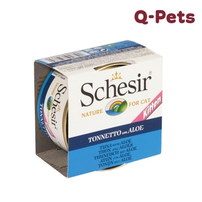 Schesir Tuna with aloe KITTEN Jelly Natural 85gr