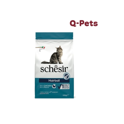 Schesir 天然去毛球貓糧 1.5kg