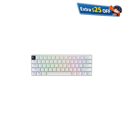 LOGITECH 罗技 PRO X 60 LIGHTSPEED 无线电竞键盘 (光学触感轴)