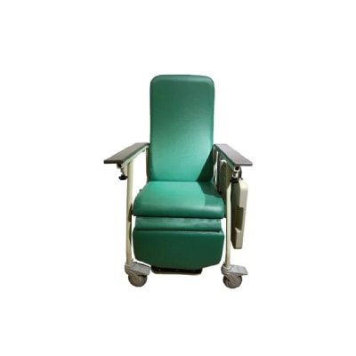 Silver Solutions lightweight reclining high back chair light green image