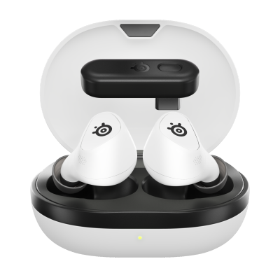 SteelSeries Arctis GameBuds 真无线游戏耳机 (PS版 白色) - 61682 耳塞