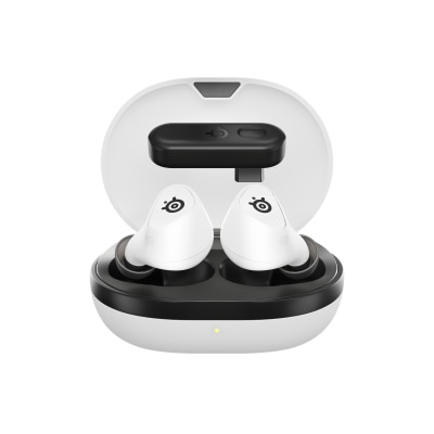 SteelSeries Arctis GameBuds 真无线游戏耳机 (PS版 白色) - 61682 耳塞