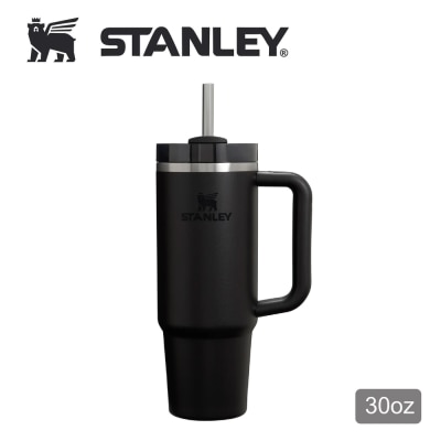 Stanley 30oz 冒险系列真空保温吸管随手杯 - BLACK 2.0