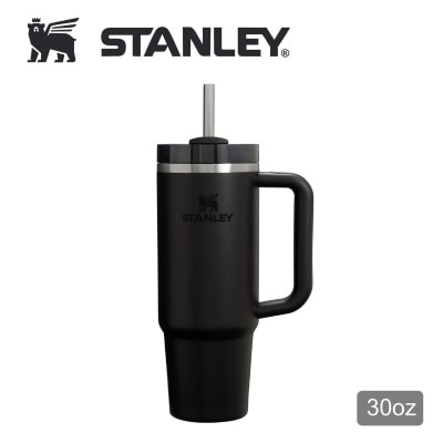 Stanley 30oz 冒險系列真空保溫吸管隨手杯 - BLACK 2.0
