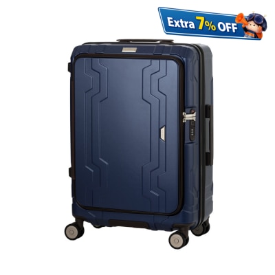 LEGEND WALKER Blue Whale(3.0) Front Opening Waterproof & Frame expansion Suitcase