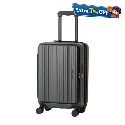 LEGEND WALKER 前开式可充电/扩容行李箱