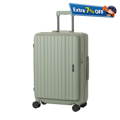 LEGEND WALKER Front Opening expansion with USB charging Suitcase