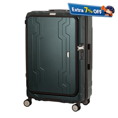 LEGEND WALKER Blue Whale(3.0) Front Opening Waterproof & Frame expansion Suitcase