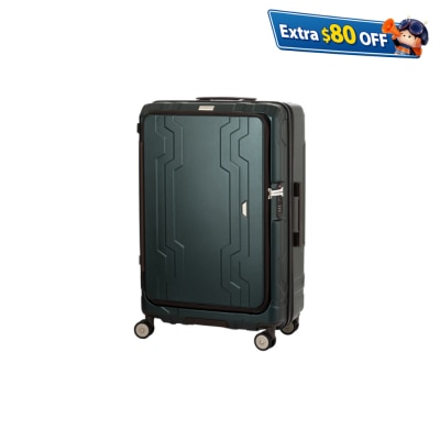 LEGEND WALKER Blue Whale(3.0) Front Opening Waterproof & Frame expansion Suitcase