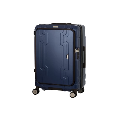 LEGEND WALKER Blue Whale(3.0) Front Opening Waterproof & Frame expansion Suitcase