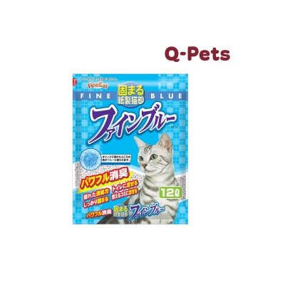 HITACHI (FineCat) 彩色纸制结团猫砂12L