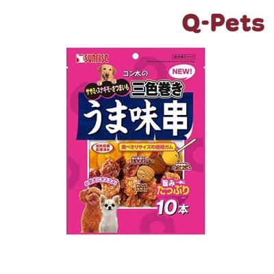 SUNRISE (Pet) 美味雞肉雞腎蕃薯粒串10pc