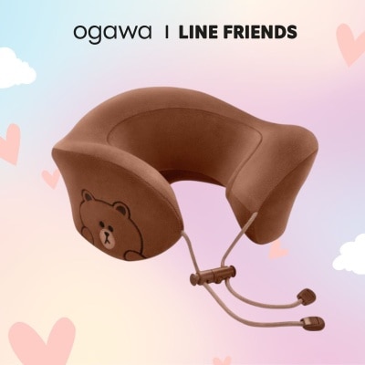 OGAWA Line Friends U型按摩颈枕 OG-2612