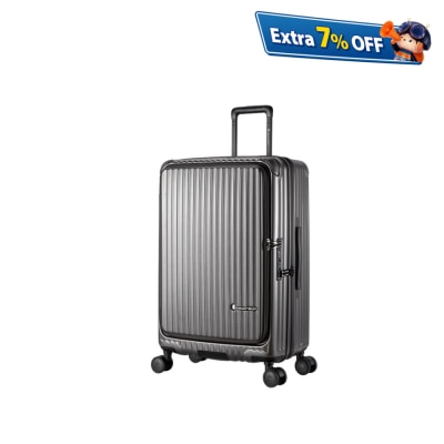 Daycrown 7828 日本Hinomoto避震輪 PC 前揭式+中開可擴充行李箱