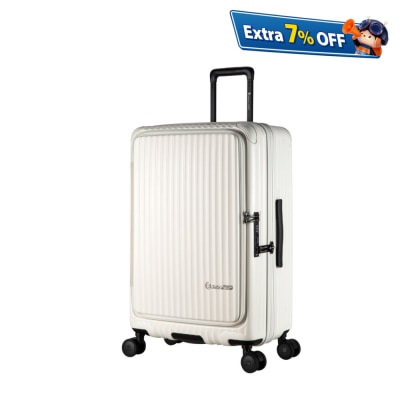 Daycrown 7828 日本Hinomoto避震輪 PC 前揭式+中開可擴充行李箱