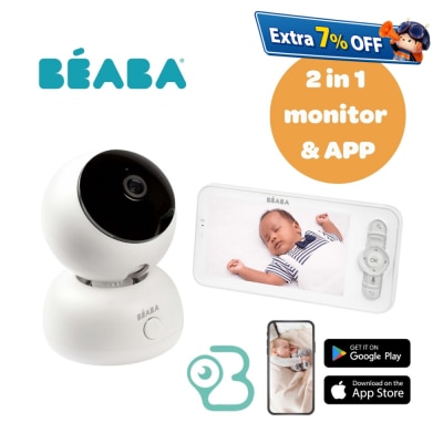 Beaba Zen premium Wifi baby video monitor Camera Full HD 3MP with 720P Screen