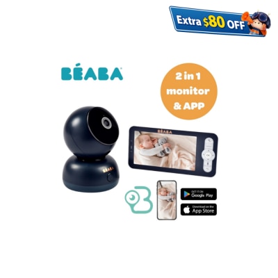 Beaba Zen premium Wifi baby video monitor Camera Full HD 3MP with 720P Screen