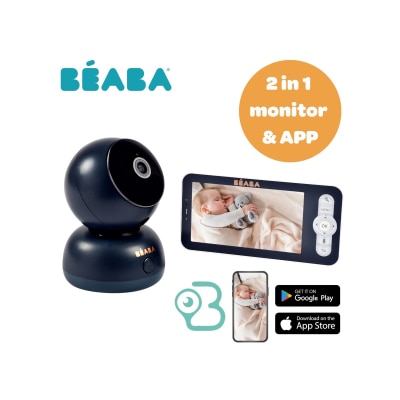 Beaba Zen premium Wifi 高清视像及话音婴儿监察器 5吋720P彩屏