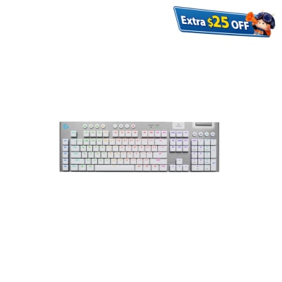 LOGITECH 罗技 G915 X LIGHTSPEED 无线 RGB 机械电竞键盘 - 触感轴